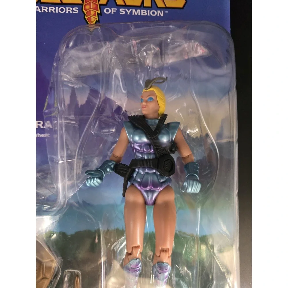 Sectaurs: Warriors of Symbion Stellara Action Figure Some Card Damage
